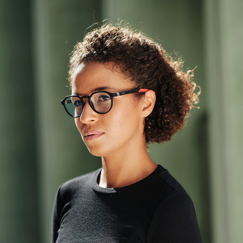 EMERAL 02, Black Matte Red-, hi-res image number null